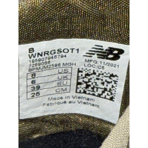 New Balance Nergize V1 Slip-On Army Green Sneaker, Women's Size 8 - Picture 8 of 10